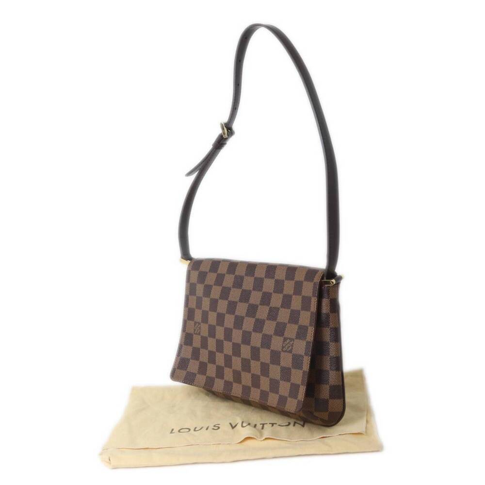 LOUIS VUITTON Authentic Brown Damier Shoulder Bag
